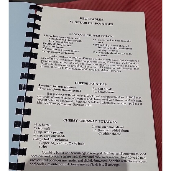 Spears Victorian Sampler Tea Room spiral Cookbook Eureka Springs AR 1997 - Picture 3 of 4